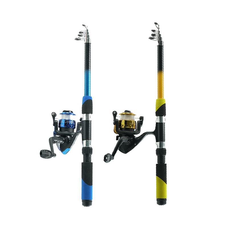 Conjunto de Vara e Carretilha: Kit Completo de Cana de Pesca com Carretilha