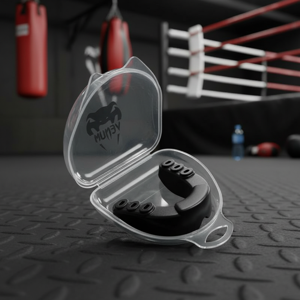 1 peça protetor bucal esportivo para adultos - basquete, rúgbi, boxe, karatê, suporte durável, protege os dentes.