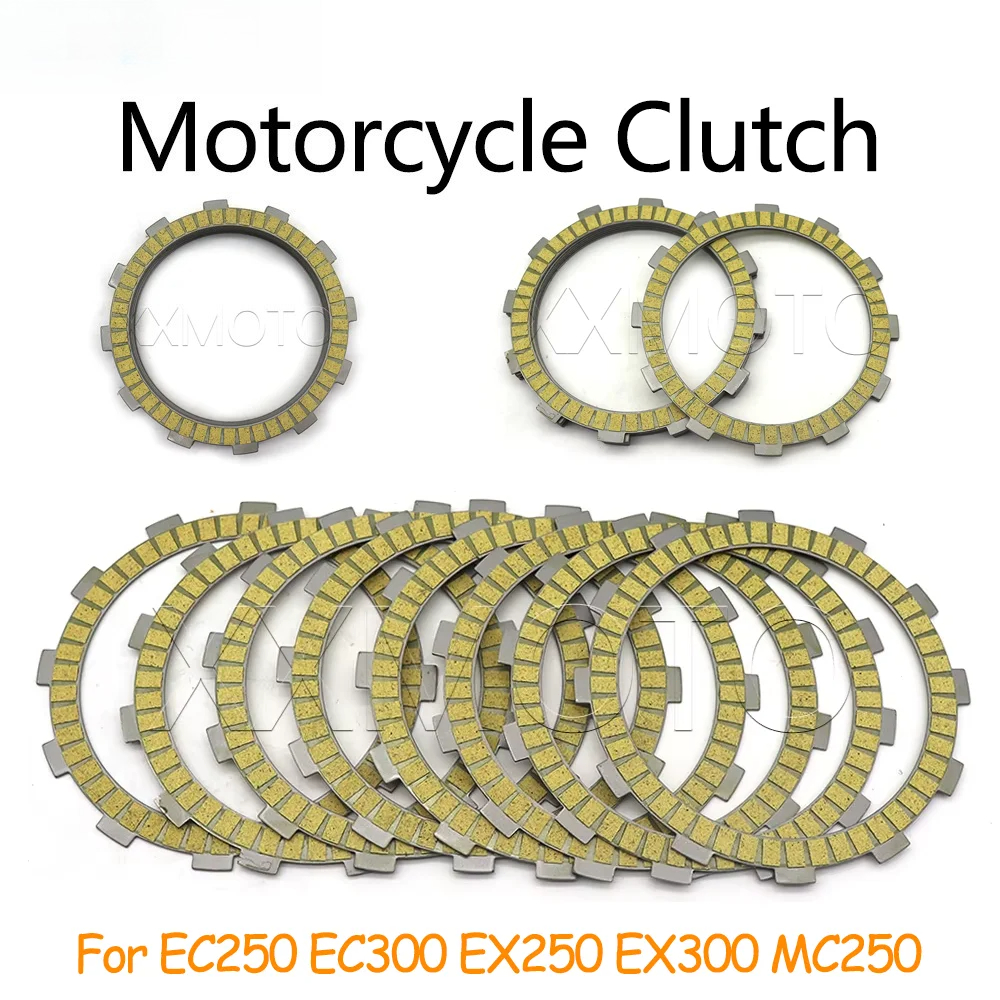 Placas De Embreagem Para Motocicleta , Kit De Disco De Fricção , Acessórios De Revisão De Caixa De Velocidades Gás