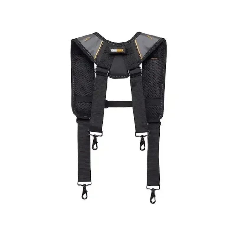 Um Conjunto De Suspensórios Acolchoados TOUGHBUILT , Arnês De Ombro De Construção Universal Com Quatro Alças Lombares ,