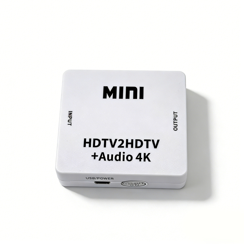 Extrator/Divisor de Áudio compatível com HDMI 1080P: HDMI para HDMI + Adaptador de Áudio 3,5 mm com Saída de Som Estéreo