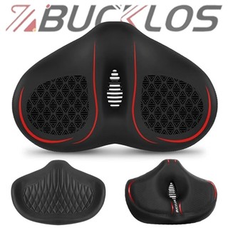BUCKLOS Selim de Bicicleta Largo Extra para Bicicletas Ergométricas Peloton, Assento de Bicicleta com Absorção de