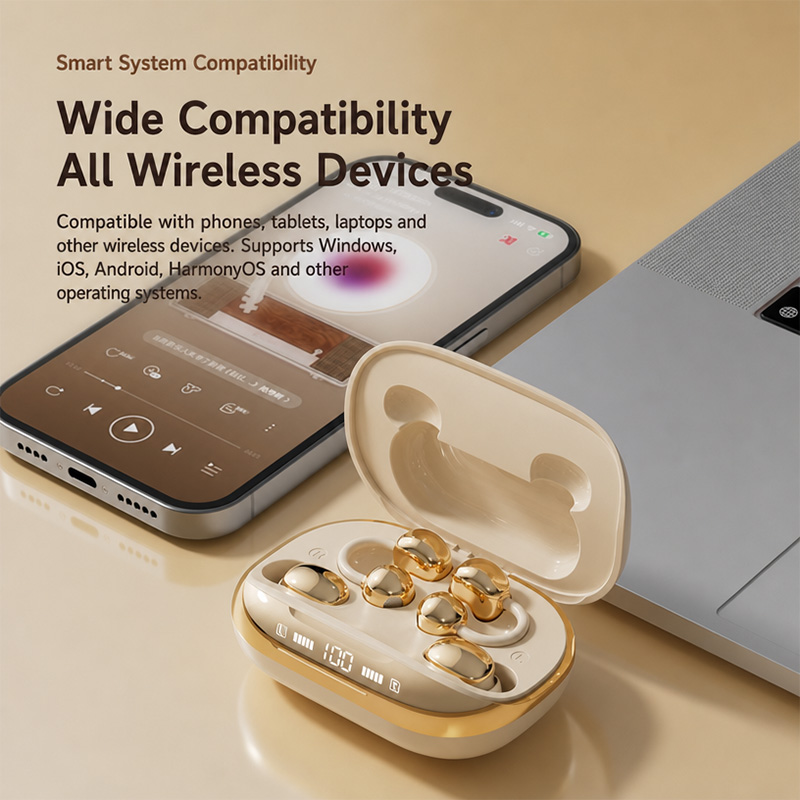 Fones de Ouvido Otn GT630S, estilo duplo: clipe e intra-auricular, fones de ouvido de alta fidelidade compartilhados, — imagem 2 de 2