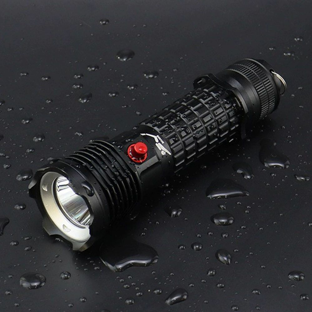 Lanterna De Iluminação Subaquática Luz Forte , Tocha De Alta Potência Para Caça Na Praia De Emergência