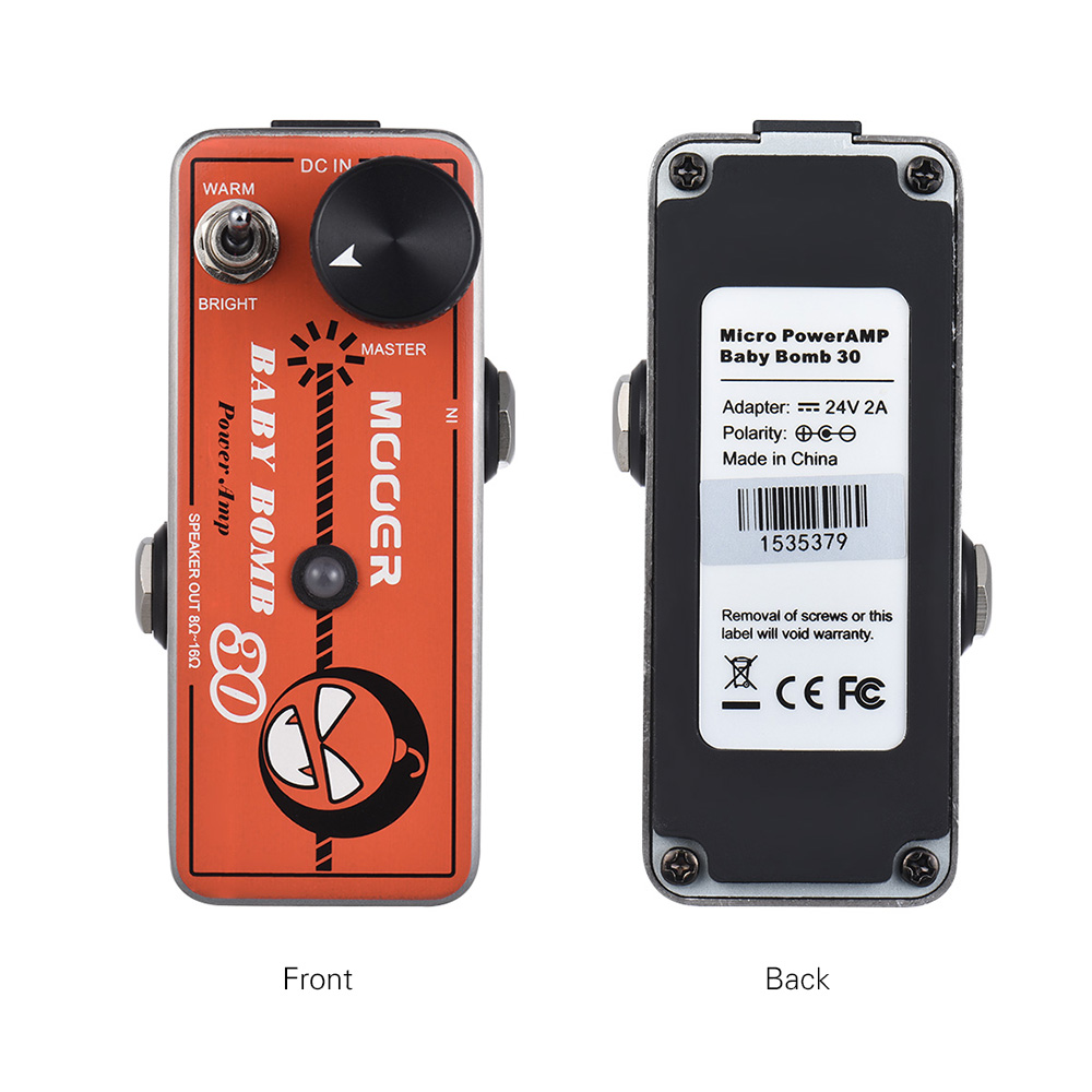 MOOER Bebê Bomba30 Digital Micro Amplificador De Potência Com Adaptador De Proteção Contra Sobrecorrente Saída De 30W Pa · foto 2