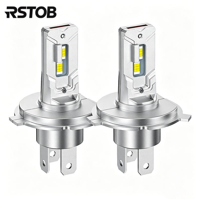 RSTOB Super Bright Car LED Lâmpadas De Farol Tubo De Cobre