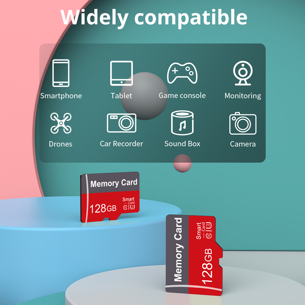 Cartão de memória microSD/TF específico para câmera, pen drive USB 3.0 de alta velocidade 64GB 32GB 16GB 8GB 4GB à prova — imagem 2 de 2