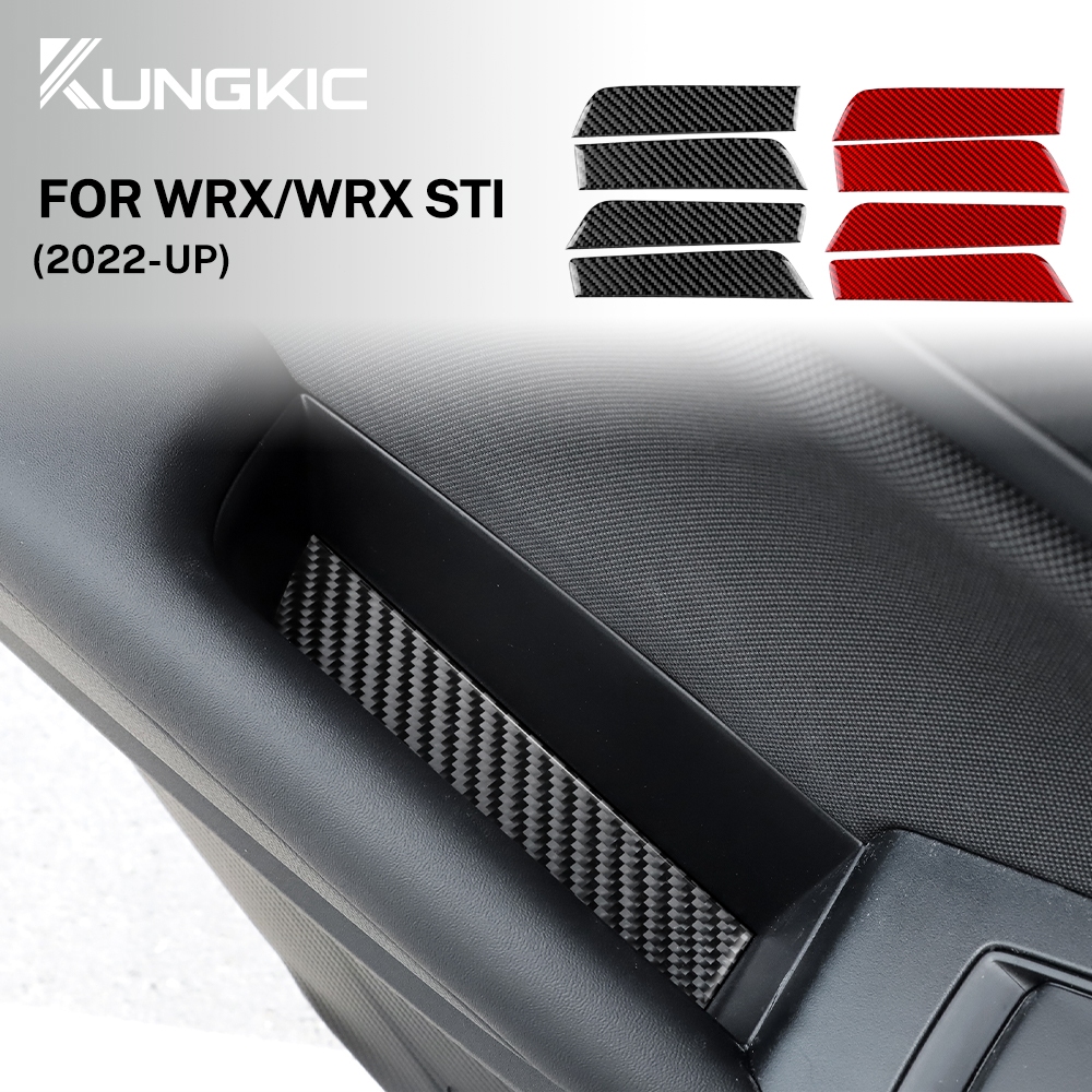 Tapete De Armazenamento De Apoio De Braço Para Porta De Carro Subaru WRX STI 2022-2025 Kit