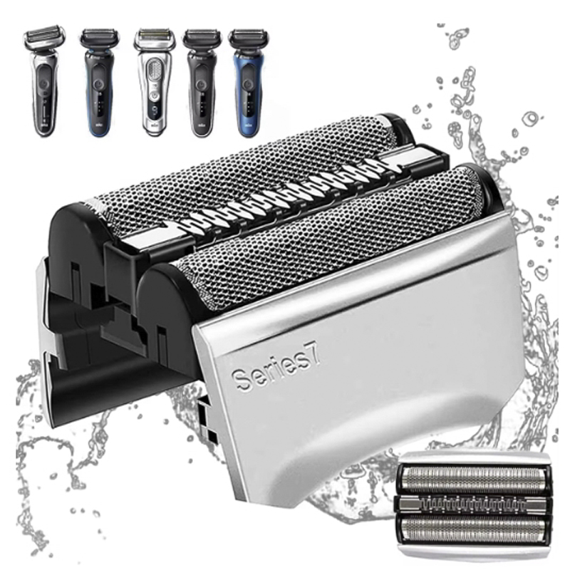 Cabeça de Folha 70S Compatível com Barbeador Elétrico Braun série 7 790cc 760cc 750cc 720 799 797