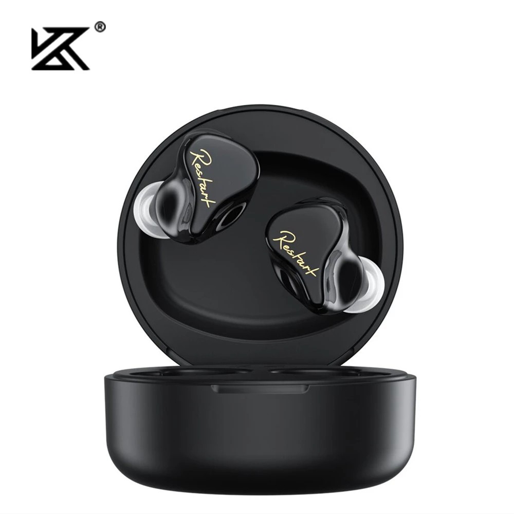 Fones de Ouvido KZ SKS TWS Sem Fio Bluetooth Híbrido 1BA 1DD Driver Jogo Baixa L