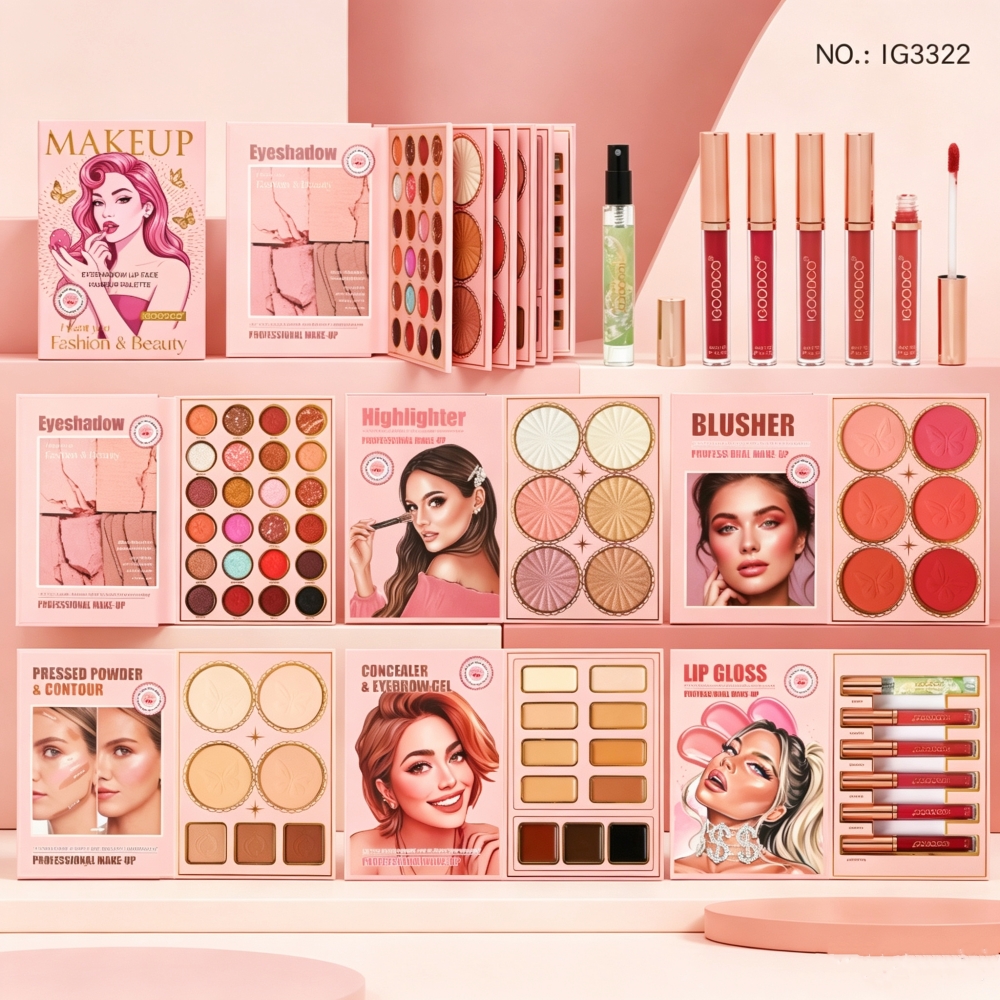60 Cores 6 Páginas de Maquiagem com Paleta de Beleza – 60 Tonalidades para Olhos, Contorno, Brilho Labial, Corretivo,