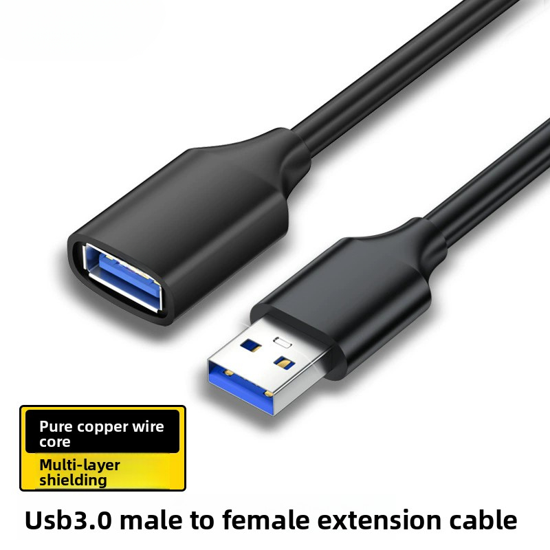 Porta Usb hub 3.0 Cabo De Extensão Macho Para Fêmea 5Gbps Extensor De Dados PC Laptop Disco Smart TV vga Tipo c
