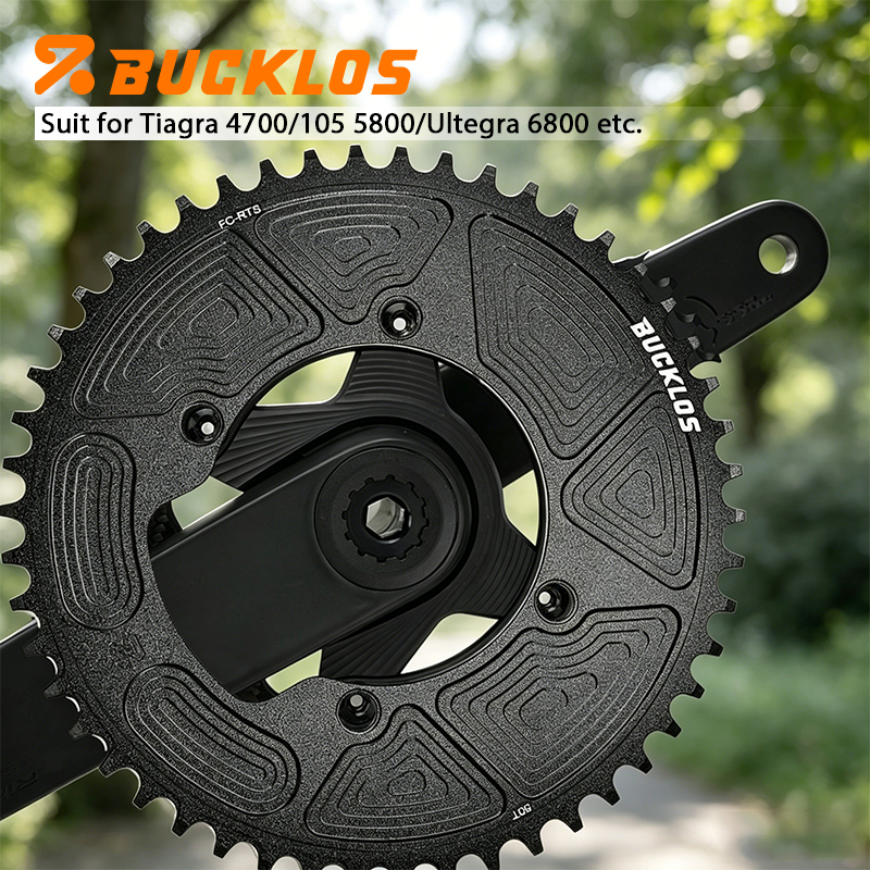 BUCKLOS 110BCD Coroa de bicicleta de estrada 46-58D para SHIMANO Tiagra 4700/105 5800/Ultegra 6800 coroa de bicicleta