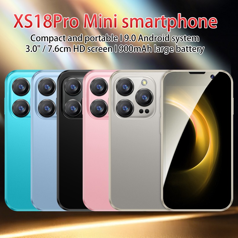 Novo Smartphone Mini SOYES 3G 3.0 polegadas 2GB RAM 16GB ROM WIFI Bluetooth Hotspot Android 9.0 Dual SIM celular pequeno