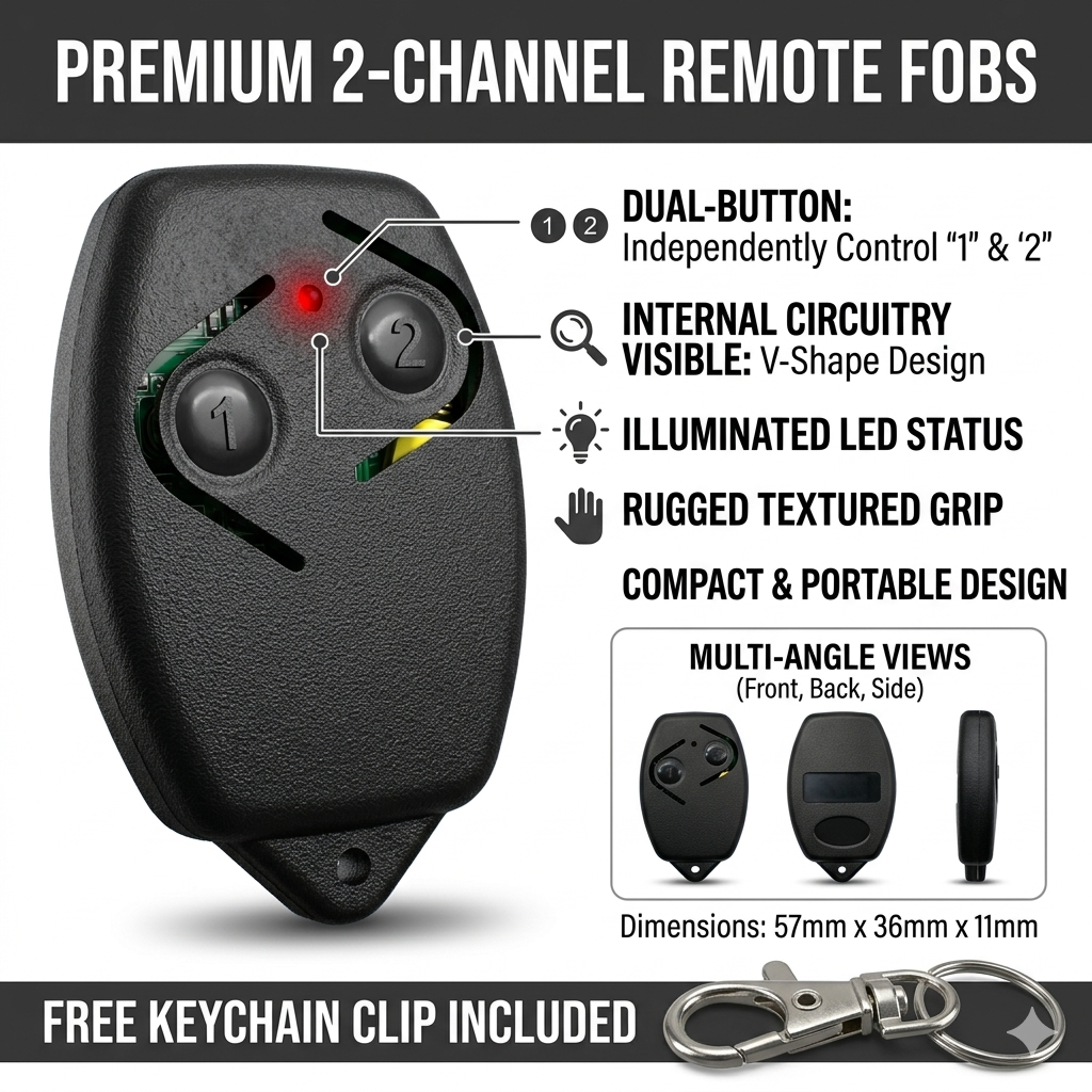 Controle Remoto para Abridor de Portão de Garagem 433MHz Chave Sem Fio Manual Compatível com ROSSI DZ3 DZ4 DZ Nano Turbo
