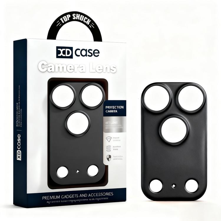 Estoque disponível XDcase protetor de lente de câmera oca de liga de titânio para iPhone 17 Pro Max