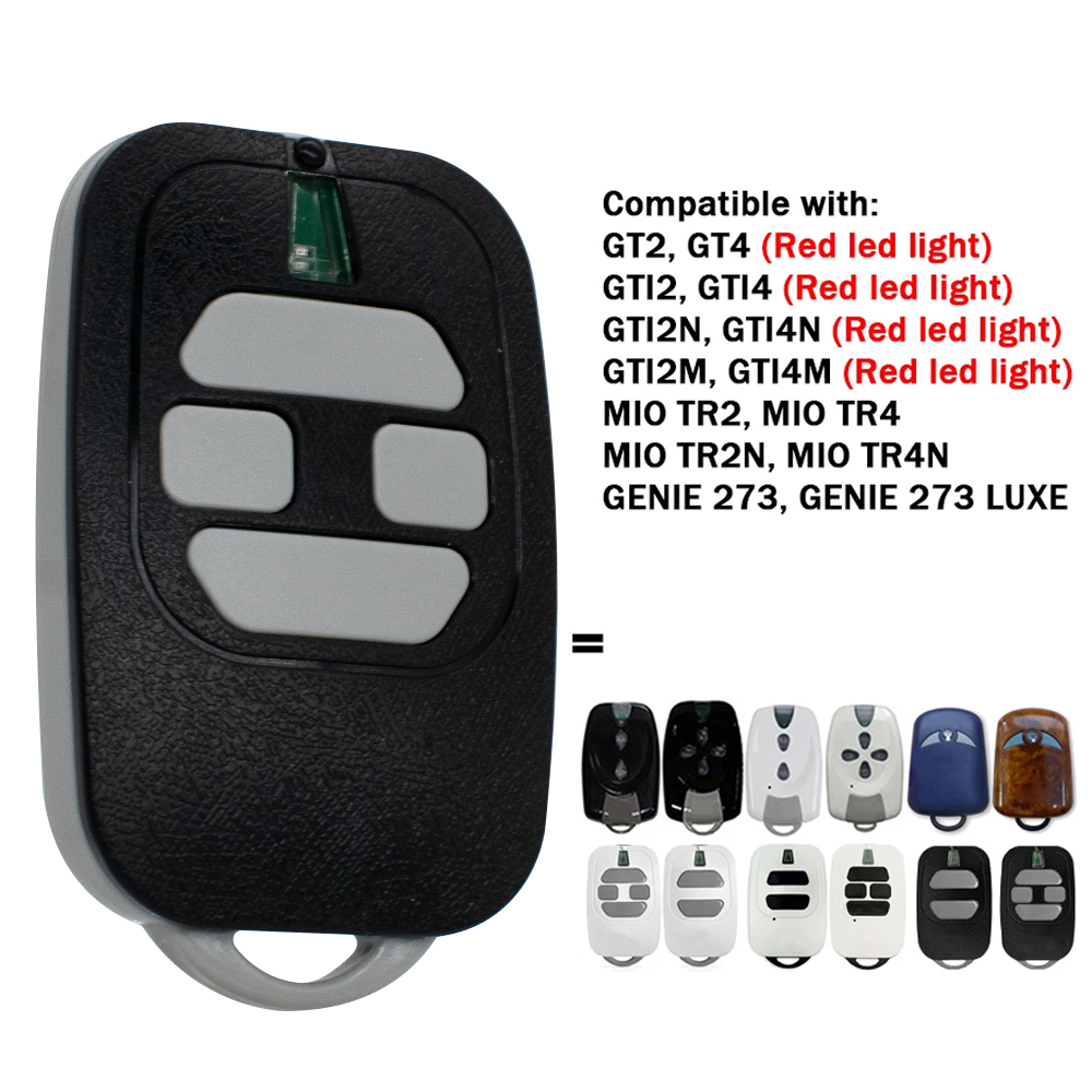 Novo Controle Remoto DEA GTI2N GTI4N para DEA GT2 GT4 GTI2 GTI4 GTI2M GTI4M MIO TR2 TR4 433,92MHz Abridor de Porta de