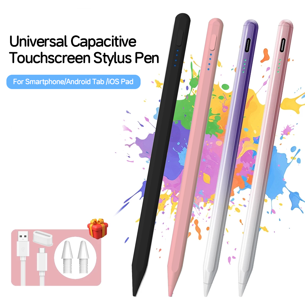 TOILEUM Caneta Stylus Universal Toque Suave Para Smartphone Android Tab Pad iOS 