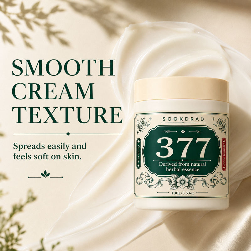 Creme Hidratante 377 Suave Para o Cuidado Facial Após a Limpeza 100g