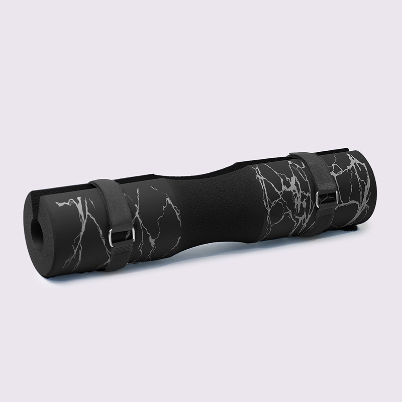 Almofada de Barra 45x9cm, Espuma Grossa para Agachamento, Acessório para Levantamento de Peso e Treinamento de Força