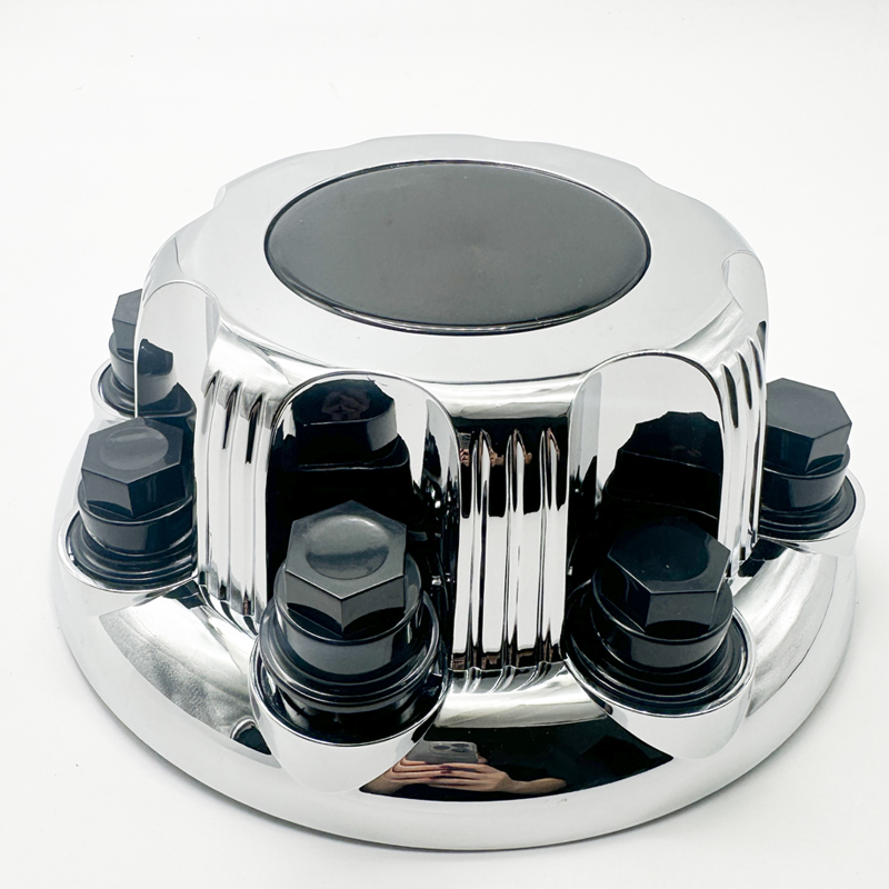 Cubo de roda preta para Chevy Express Van 2500 3500 8 furos, tampa central de cubo de roda OEM 9597163 9597161 1 peça
