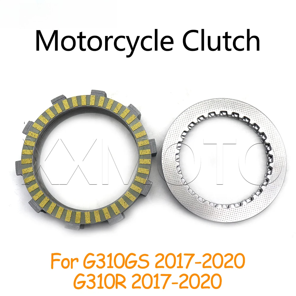 Para BMW G310GS G310R G 310GS 310R 310 GS R 2017-2020 Kit de Placas de Embreagem, Placas de Aço, Discos de Fricção,