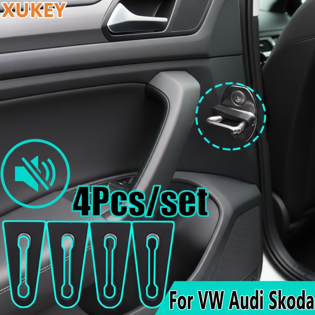 Almofada de Trava Redução de Ruído - Compatível com Volkswagen Golf, Polo, Jetta, Passat, Tiguan, Skoda & Audi