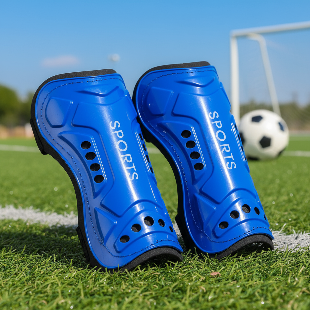 Protetores de Canela para Jovens no Futebol, Proteção para Pernas Esportivas Adultas, Equipamento de Segurança
