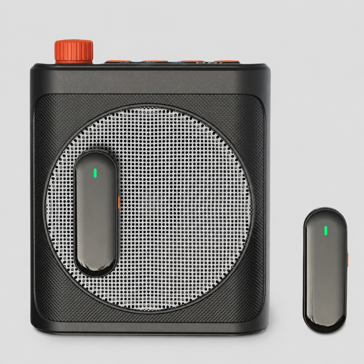 Microfone De Lapela Sem Fio M29 Com Transmissor E Receptor Alto-Falante Portátil De 15 W Para Guia Turístico Do Professo