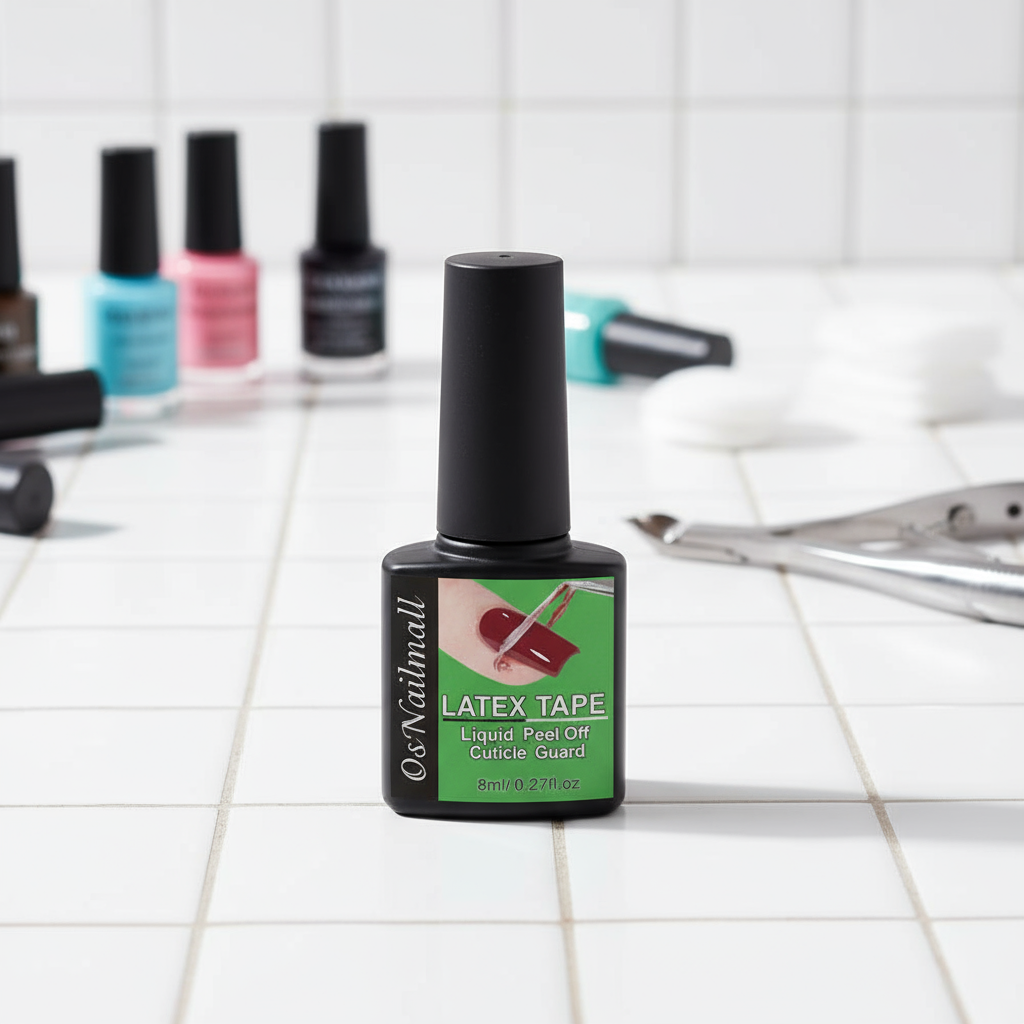 Látex Líquido de Secagem Rápida para Unhas, Protetor de Cutícula Removível, Barreira de Esmalte, Fita Líquida de