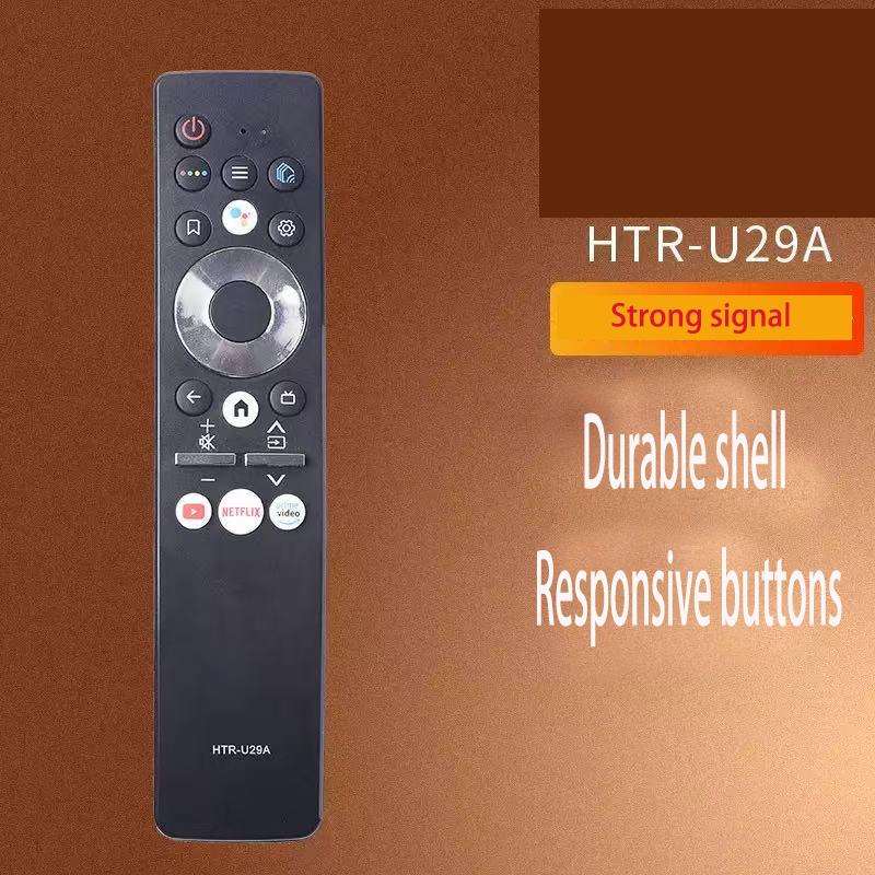 Novo Controle Remoto Htr-u29a para Tv Inteligente Android Haier: Le43k6600sg, Le50k6700ug, Le65aqts6ug, LE75AQTS5UG,