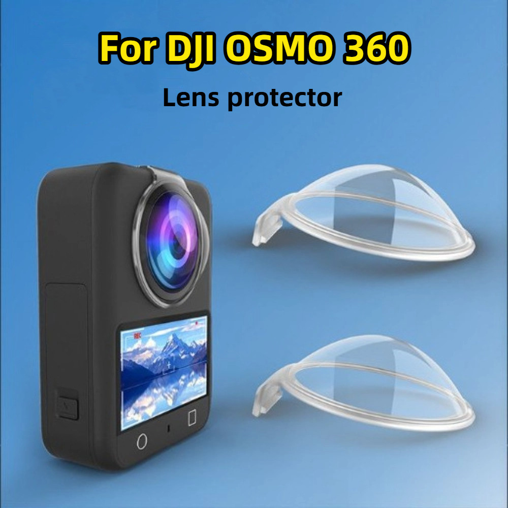 Protetor De Lente De Plástico Para Câmera De Ação DJI OSMO 360-Acessório De Capa Protetora Antiarranhões