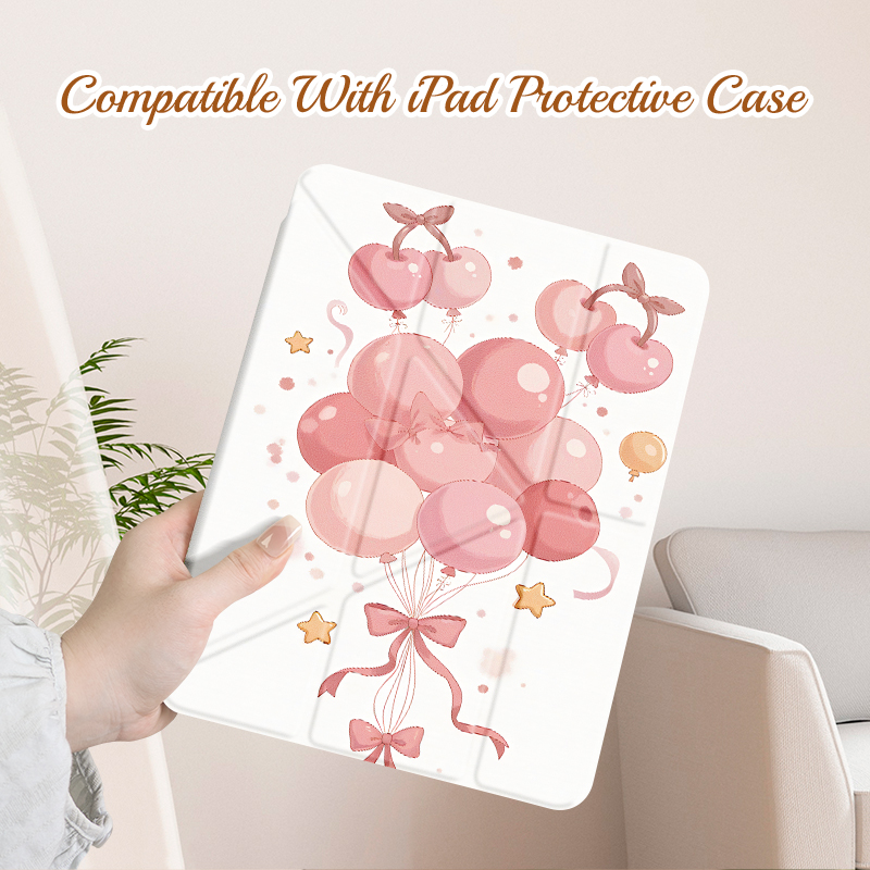 Capa Y-Fold Inteligente com Compartimento para Lápis para iPad Pro 12,9 5a/6a Geração e iPad 10,9 10a/11a etc., Fácil