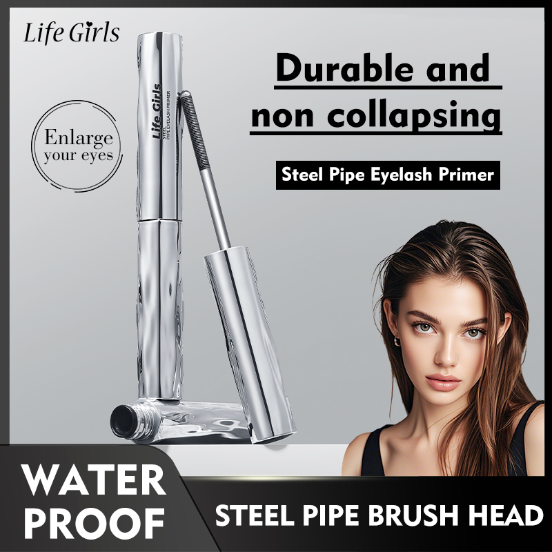 LifeGirls Creme de Cílios com Tubo de Aço à Prova d'Água e Longa Duração, Máscara de Cílios Volumizante e Levantadora
