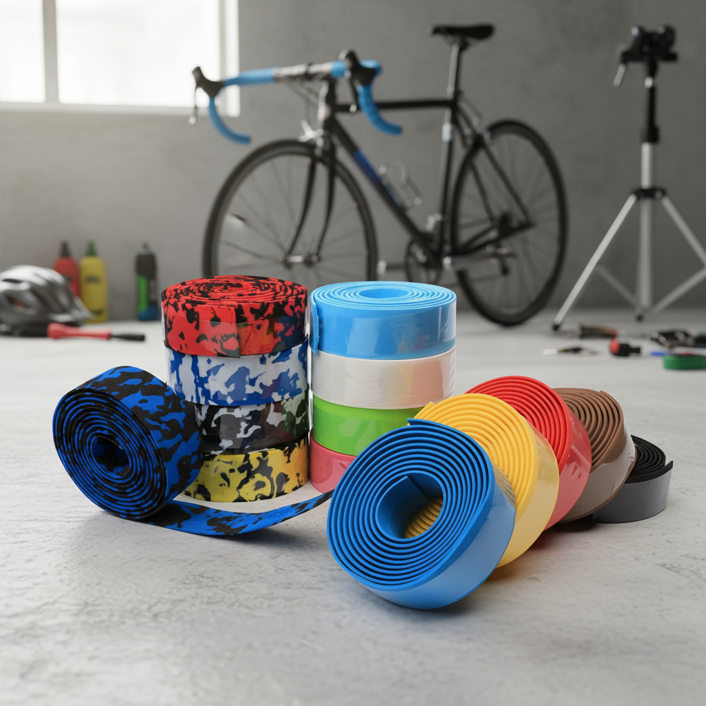 Fita Antiderrapante EVA PU com Estampa Camuflada para Guidão de Bicicleta, Ideal para Ciclismo e Corrida