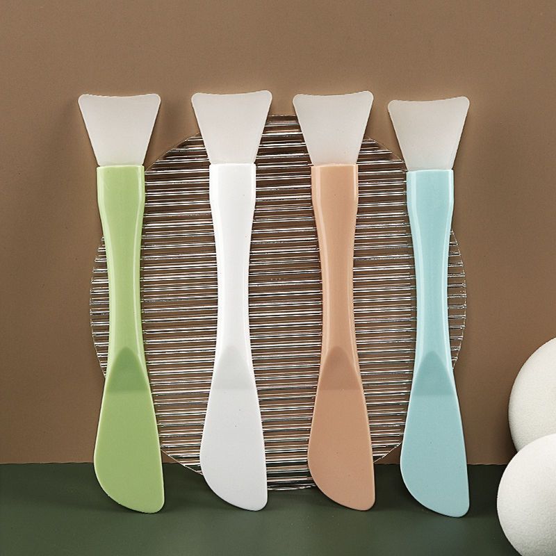  Pincel de Silicone para Máscara Facial com Cerdas Macias Aplicador de Máscara de Lama para Uso em Salão de Beleza