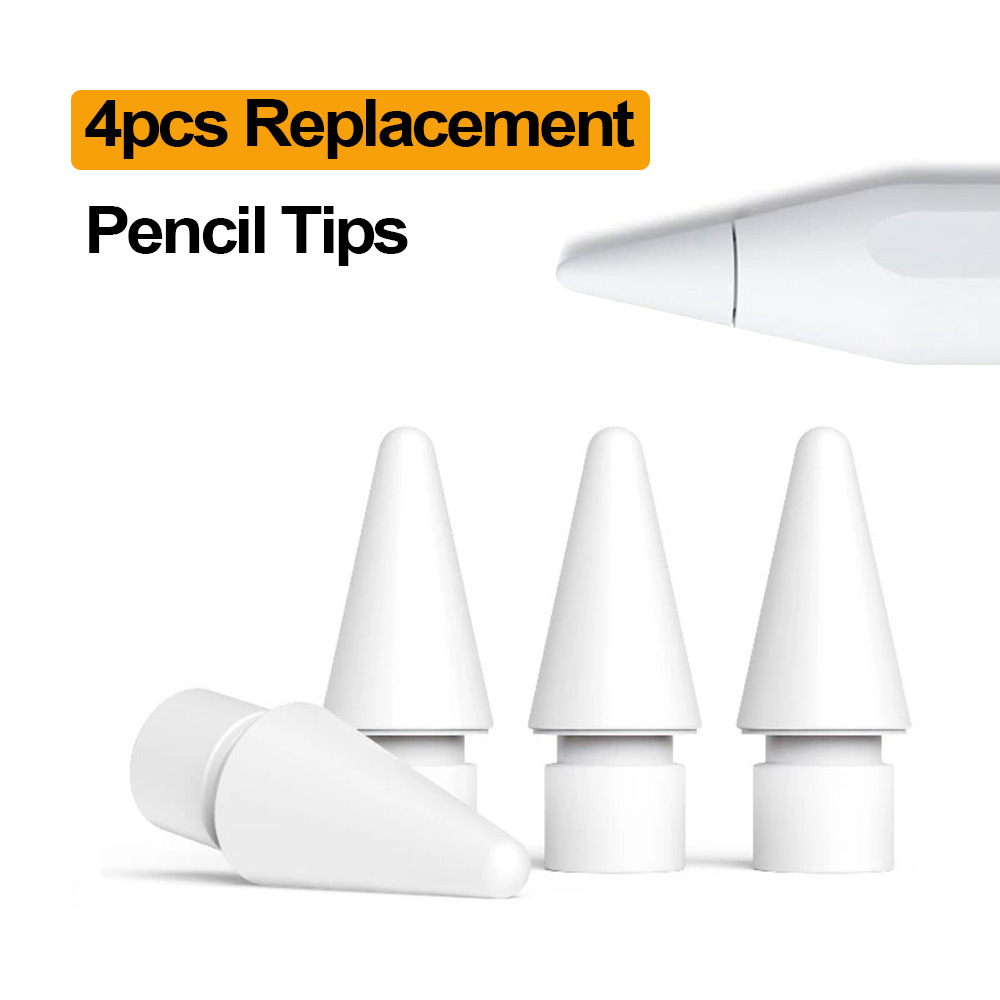 Pontas De Lápis De Reposição 4PCS 2H Conjuntos Compatíveis Para Apple Pencil 1/2