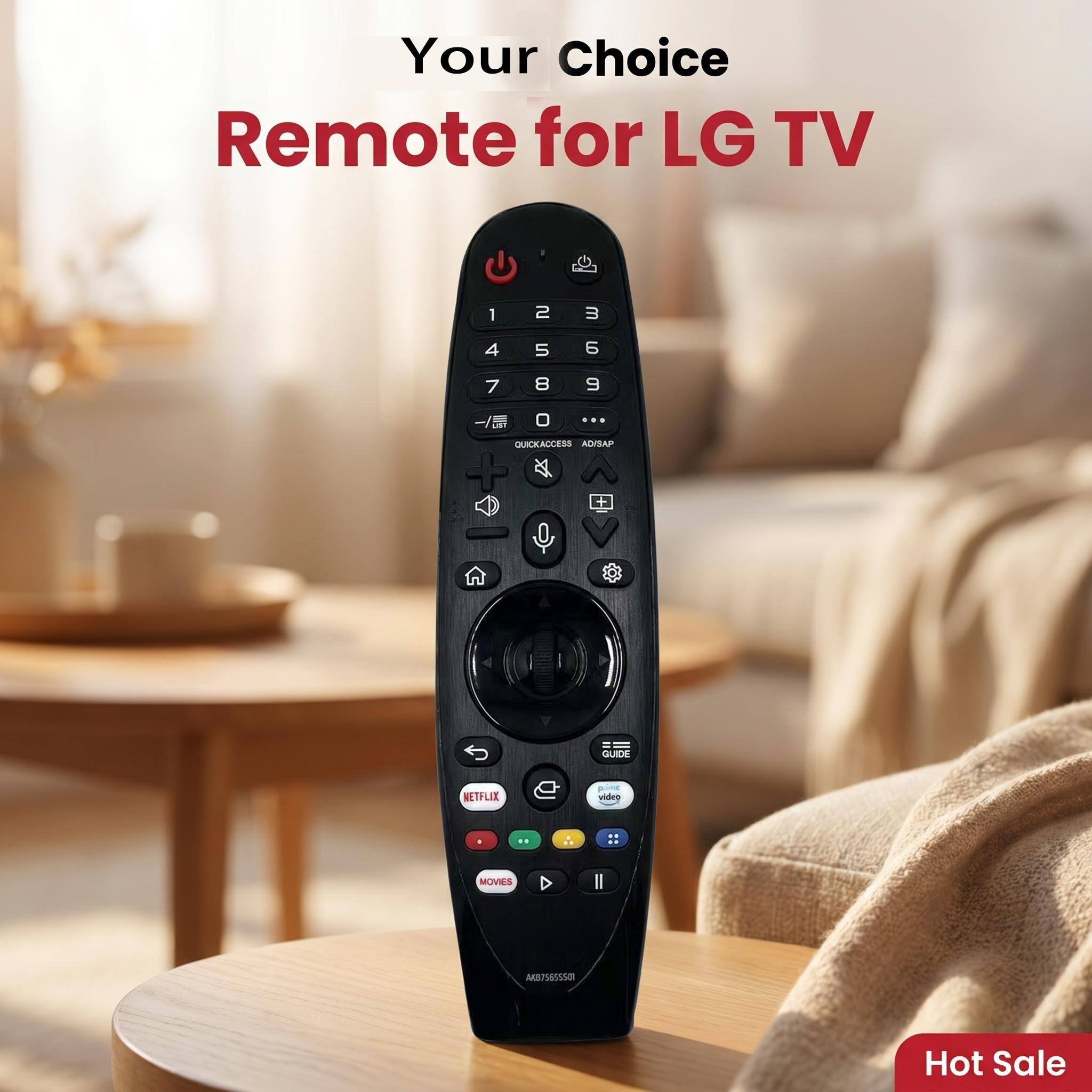 AKB75855501 Controle Remoto Magic Motion para LG Smart TV – Substituição Bluetoo