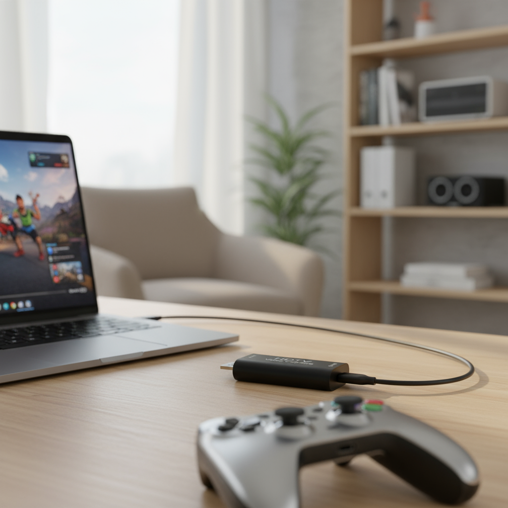 Caixa de Transmissão ao Vivo 4K 1080p 60Hz, Placa de Captura USB HDMI, Receptor Bluetooth, Hub ARGB, Botão de