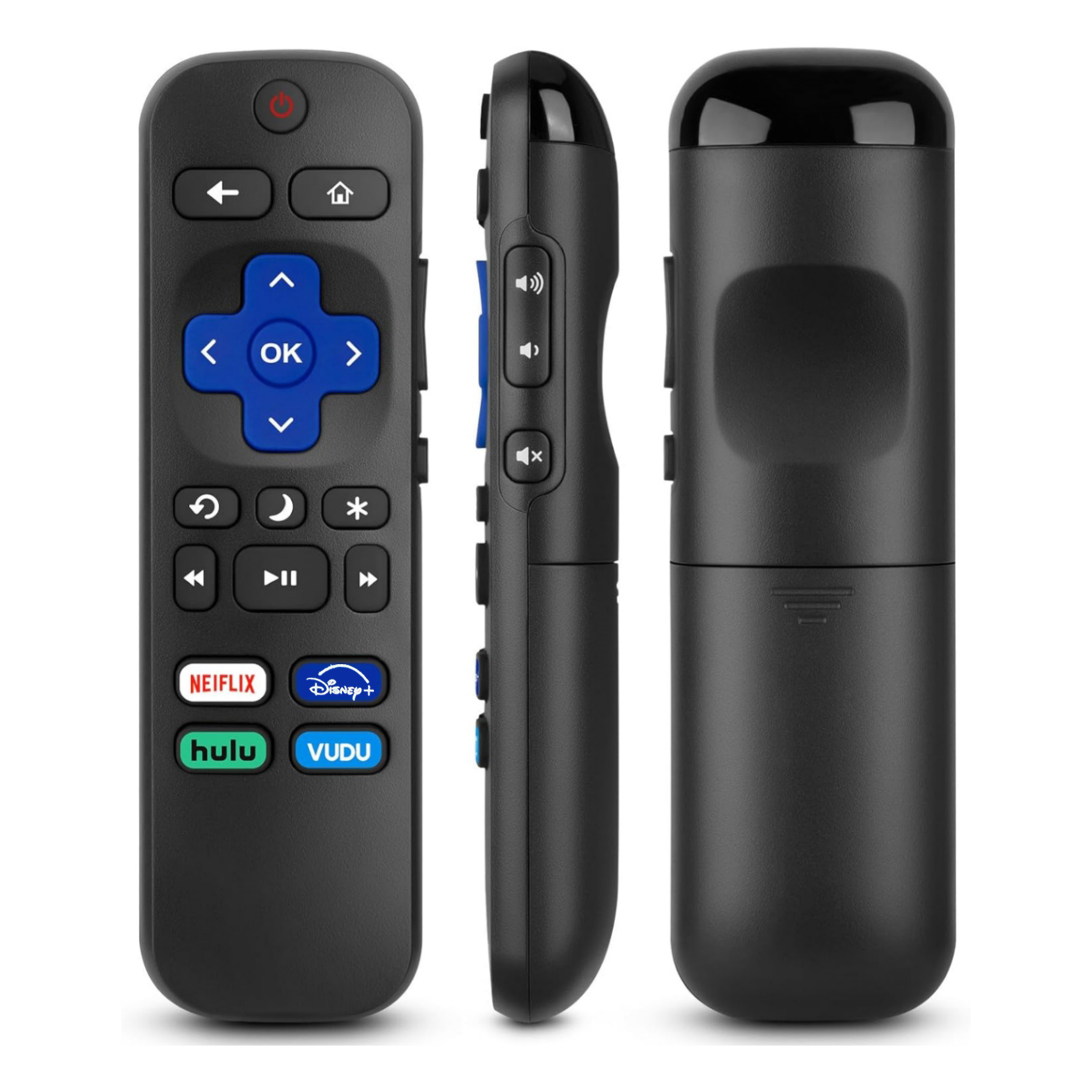 Controle Remoto Tv Roku, Universal Compatível Hisense/TCL/Onn/Sharp/Insignia