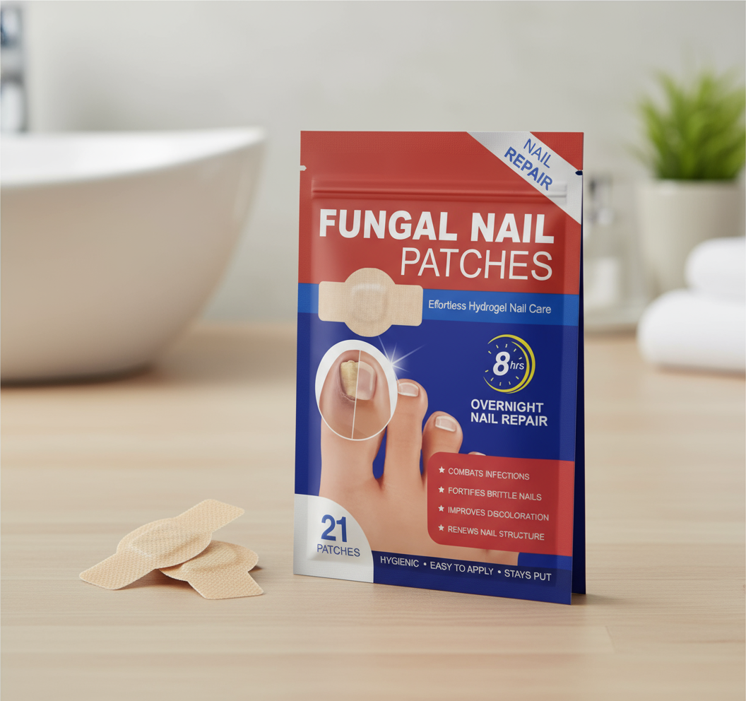Remendos Corretores de Unha Encravada 21pcs para Unhas Fúngicas Danificadas Ferramenta para Cuidados com os Pés