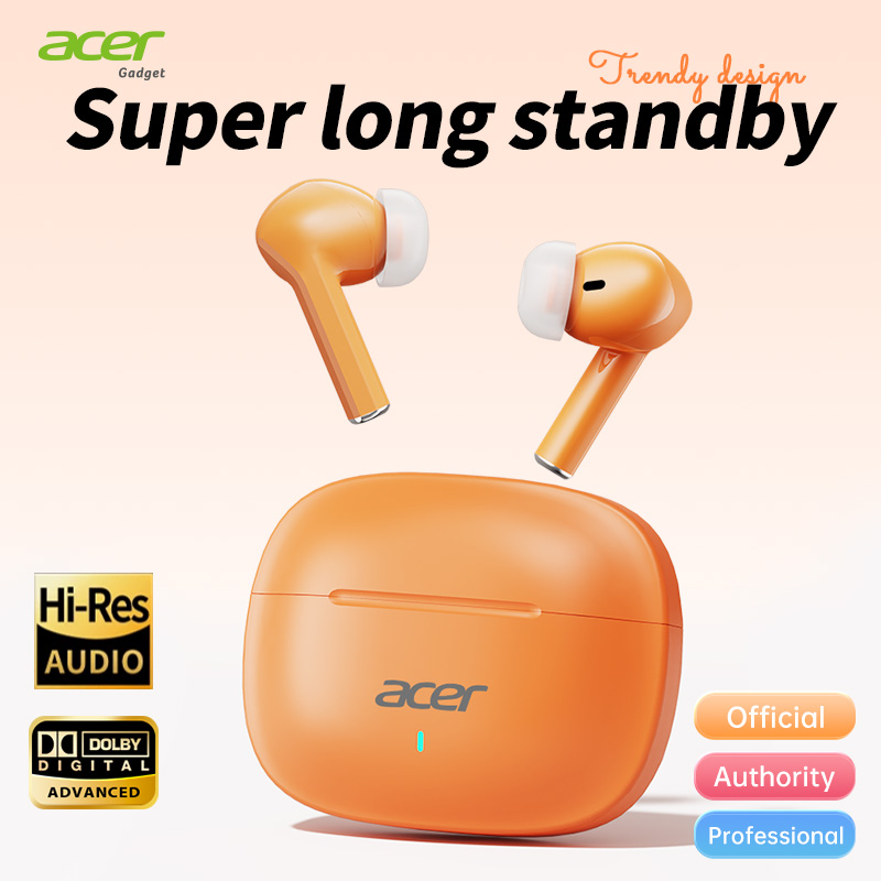 Fone de Ouvido Bluetooth Acer OHR504 - Fone sem Fio Original de Alta Qualidade | Fones de Ouvido Bluetooth 5H de Vida