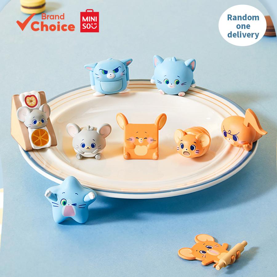 MINISO Tom e Jerry "gokko Oddities" Série - Figura Miniatura Colecionável e Divertida de Tom & Jerry Caixa Surpresa