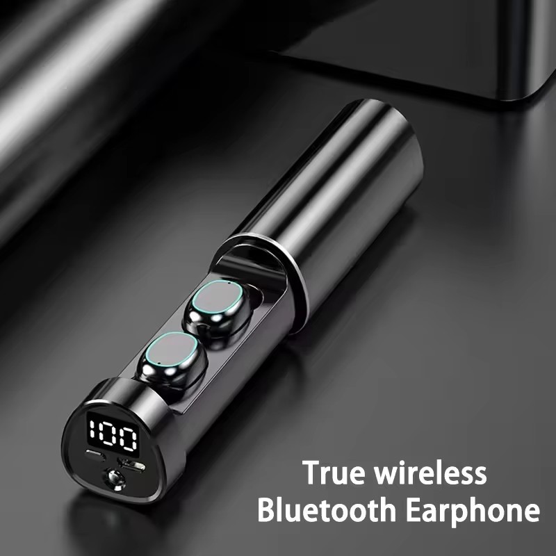  N21 Lanterna TWS Fones de Ouvido Sem Fio - Fones Bluetooth com Controle por Toque para Jogos, Cancelamento de Ruído,