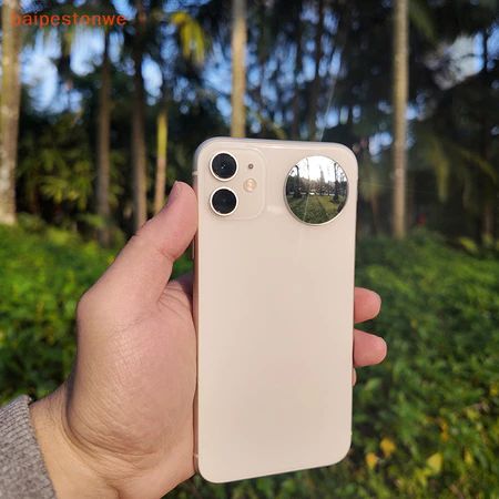 Espelho Universal Para Selfie De Smartphone V iPhone Samsung Acessório Portátil De Vídeo Fotográfico TZ08