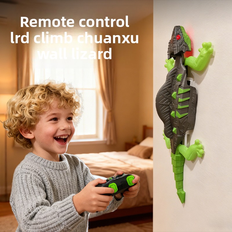 Carro RC de Parede com Simulação de Lagarto Gecko, Veículo Elétrico Inteligente, Brinquedo Infantil, Mais Vendido,