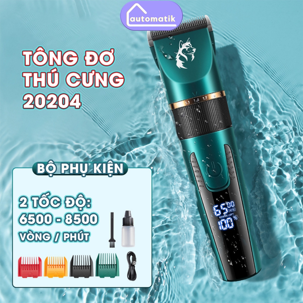 Máquina De Cortar Cabelo Cerâmica Grade Multifuncional Mini Aparador De Pernas 2 Velocidades 3 Horas De Uso 4 Lâminas