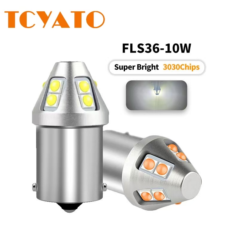 2 peças/4 peças ultra-brilhante 1156 P21W LED BA15S 1157 P21/5W BAY15D chip de LED para lâmpada automotiva