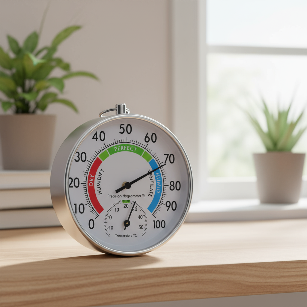 PCF* Termômetro Higrômetro Multifuncional de Temperatura e Umidade para Medição