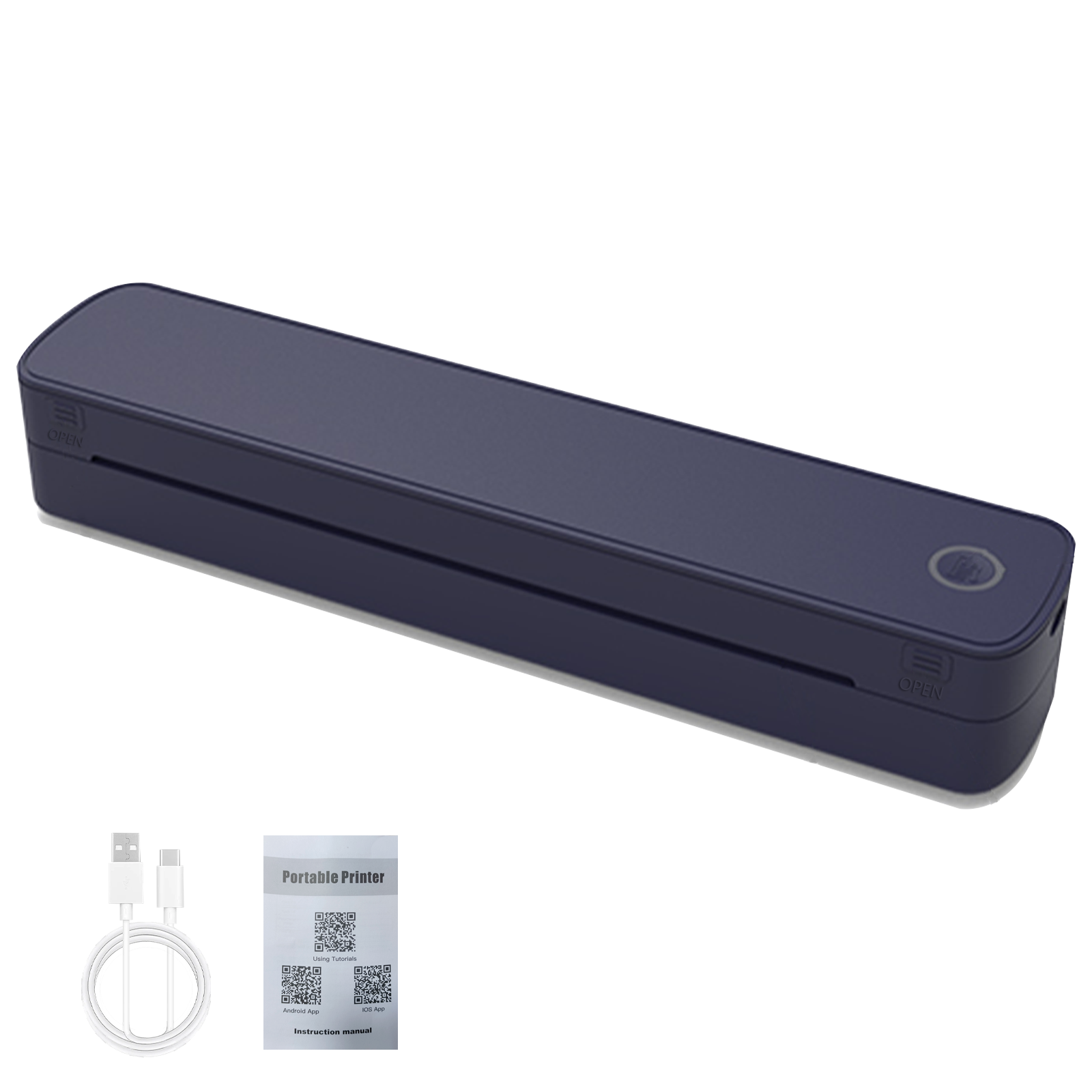 Impressora Térmica de Estêncil Portátil A4 Original | Sem Tinta, Bluetooth, Compatível com iOS, Android e Windows